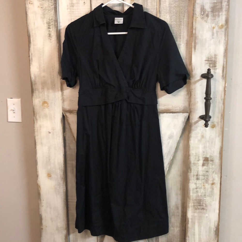 Motherhood Maternity black shirt dress
